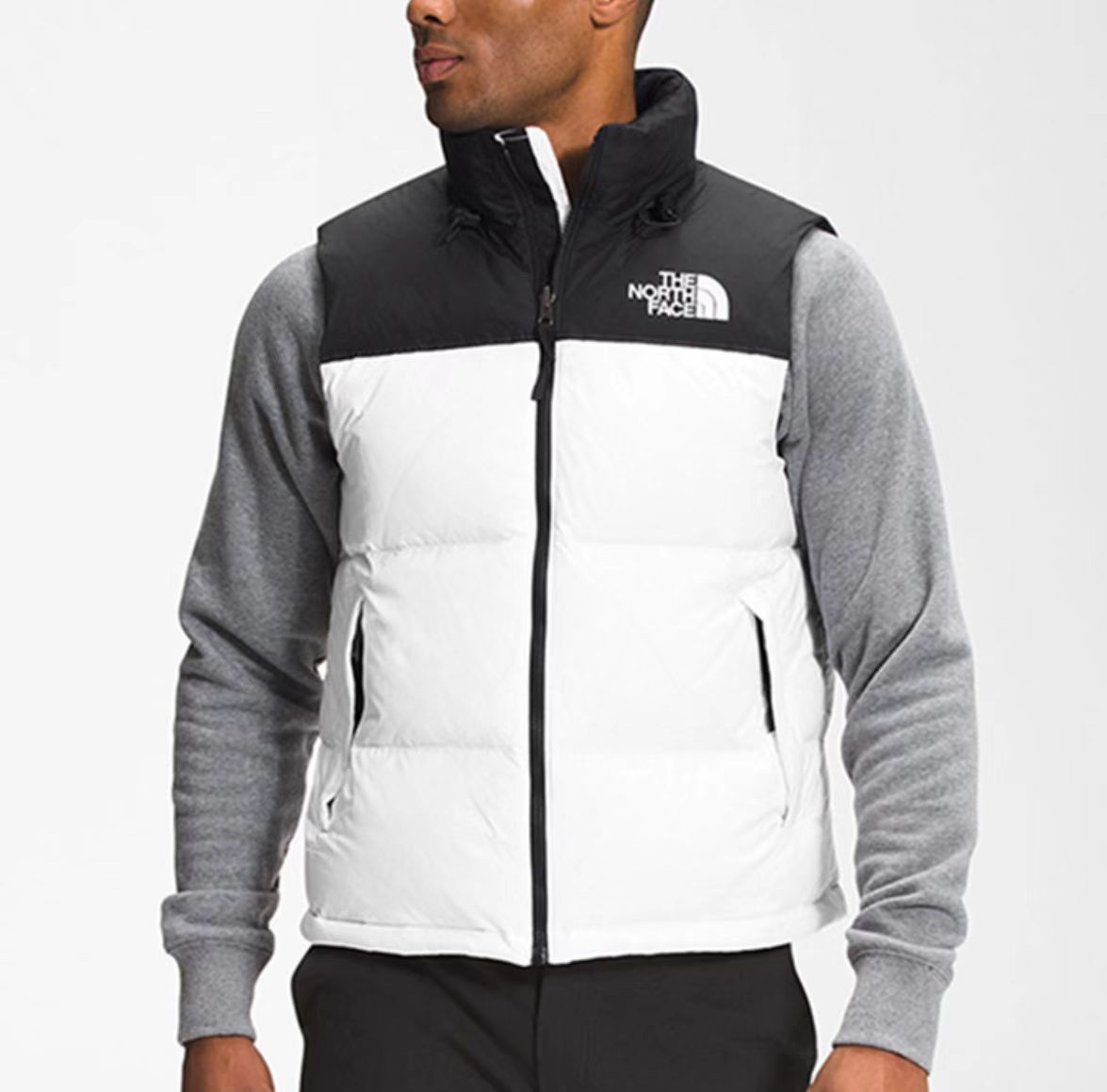 TNF 1996 Basic Down Vest White