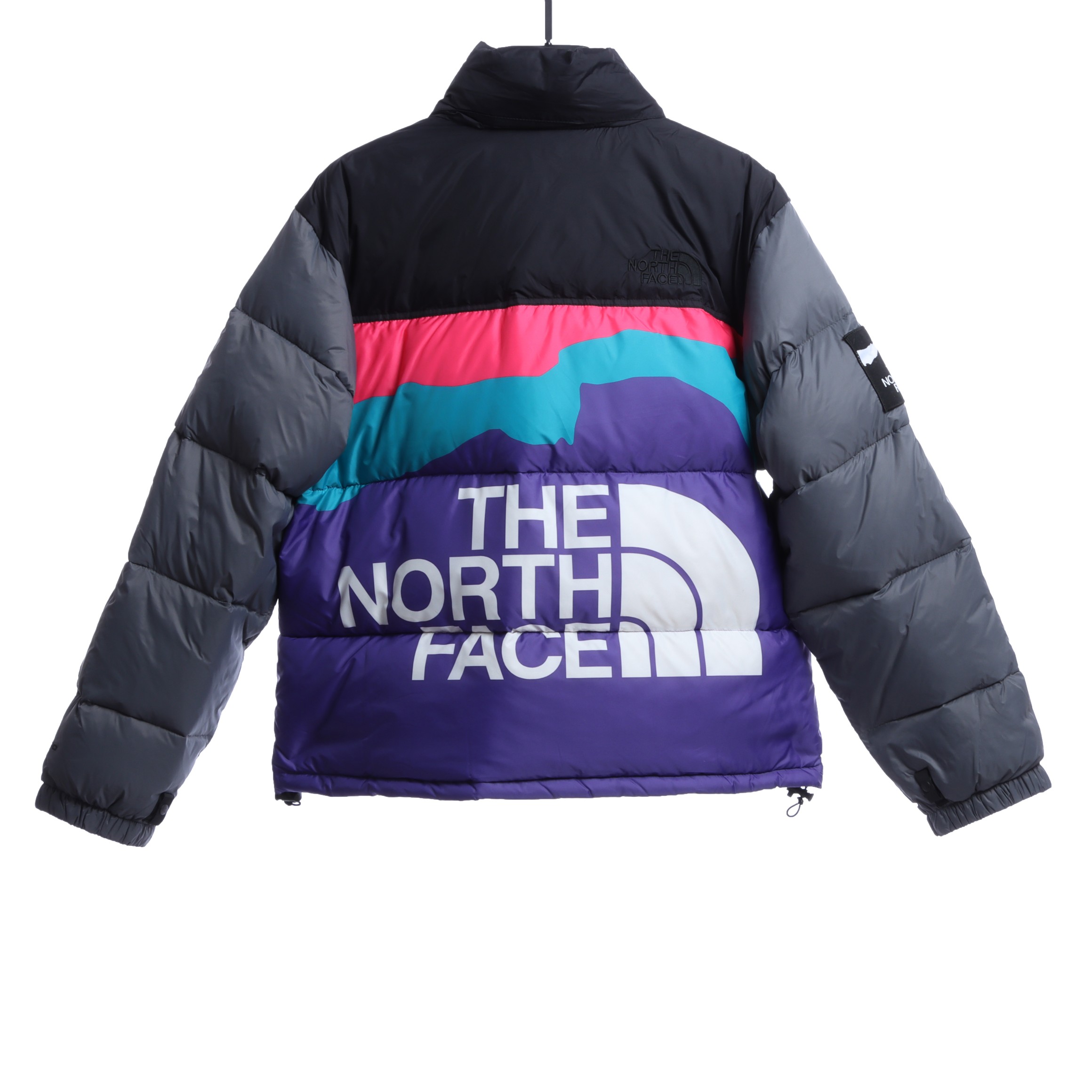 The North face colorful snow mountain print down jacket 2021