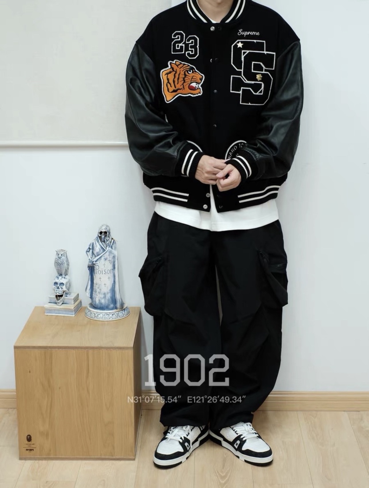 Suprem3 Tiger Varsity Jacket 2023