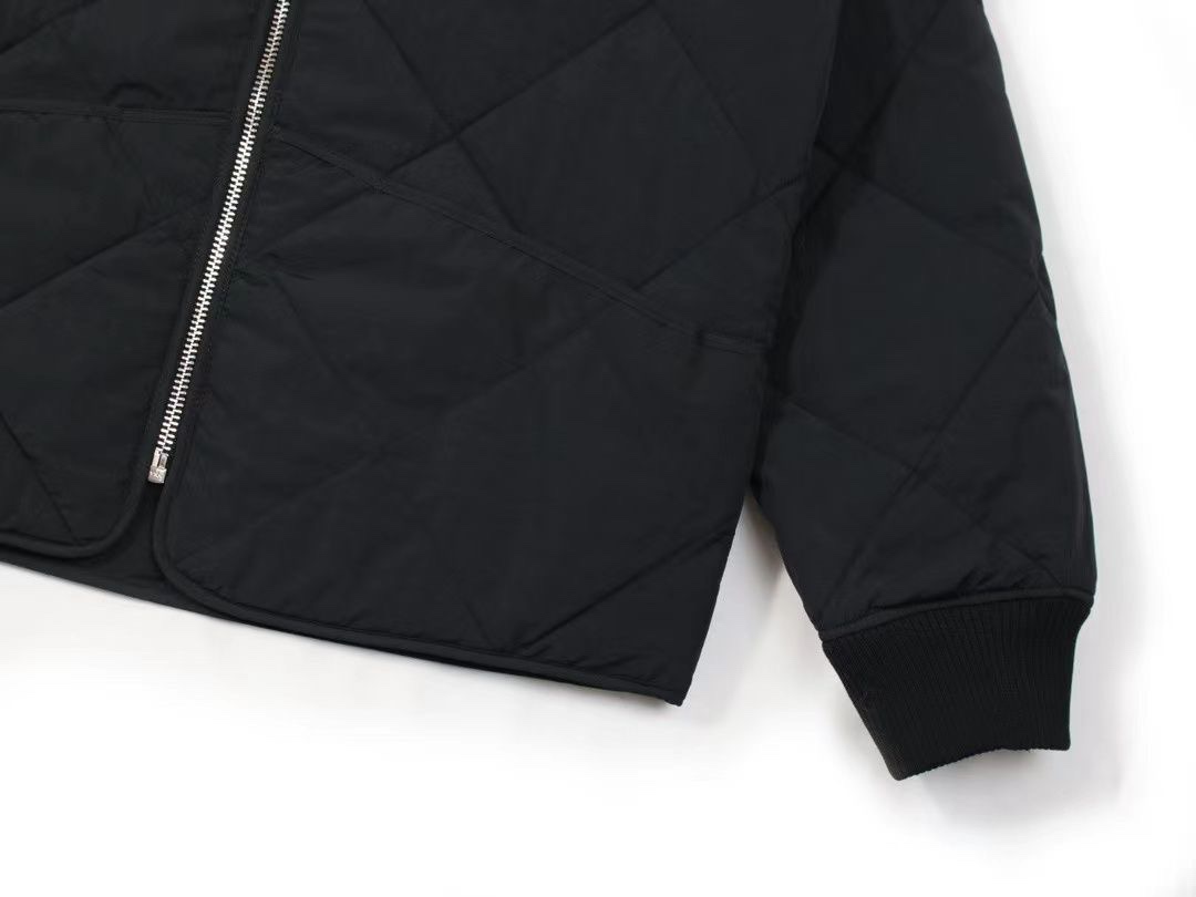 Stussy 8 Ball Olive Quilted Liner Jacket