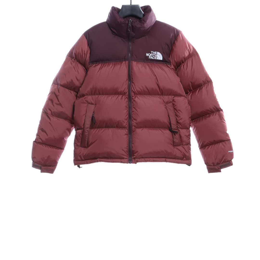 The North Face 96 red-brown down jacket