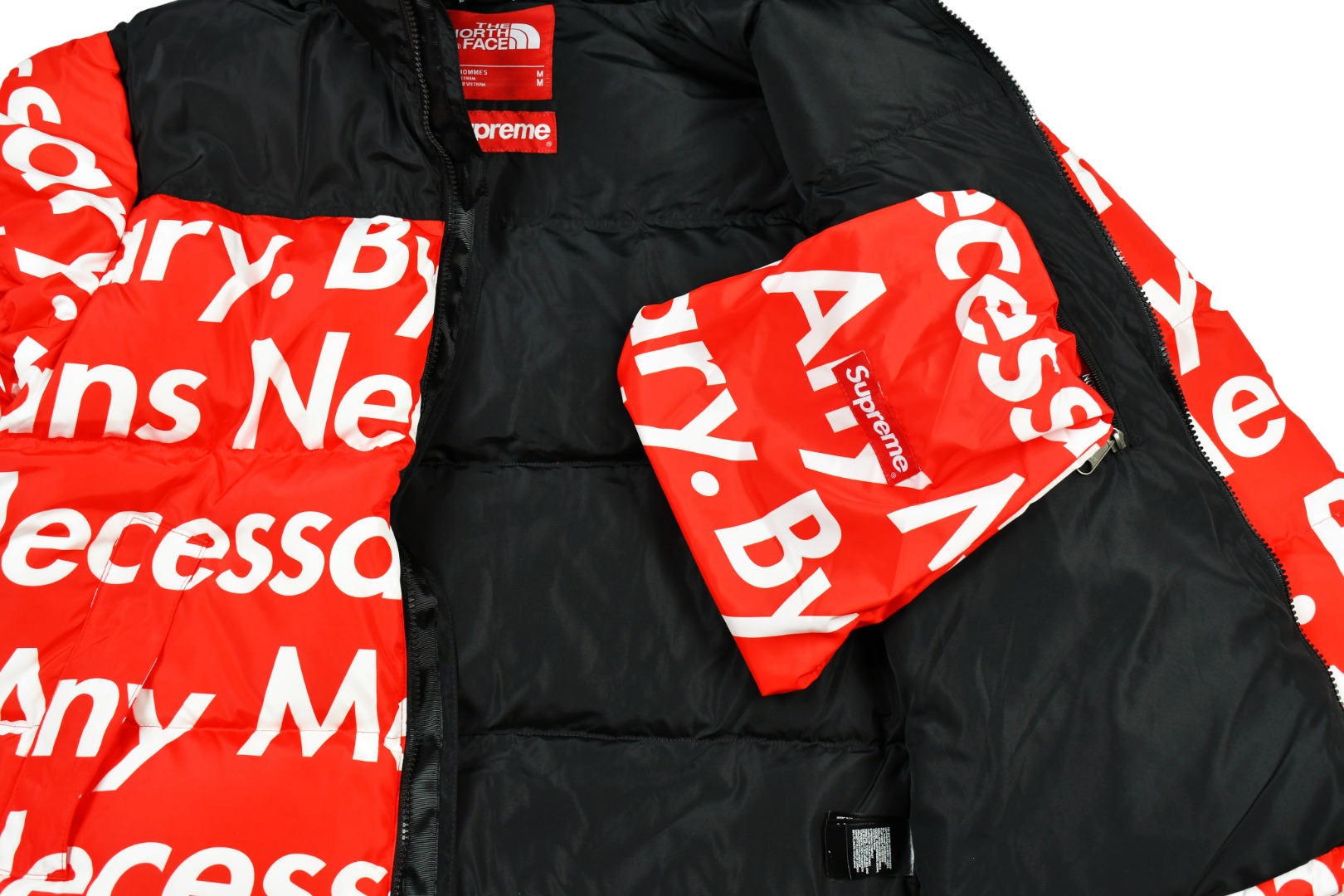 Sup*e x the north face tnf 15fw by any means down jacket