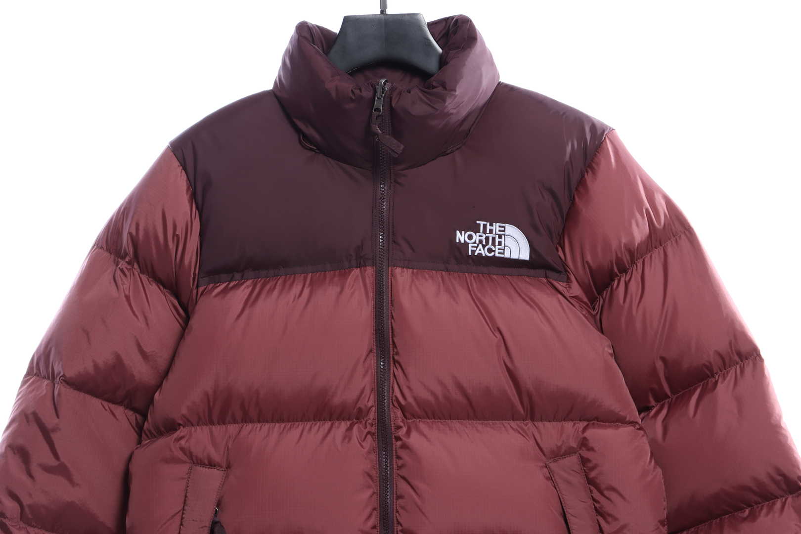 The North Face 96 red-brown down jacket