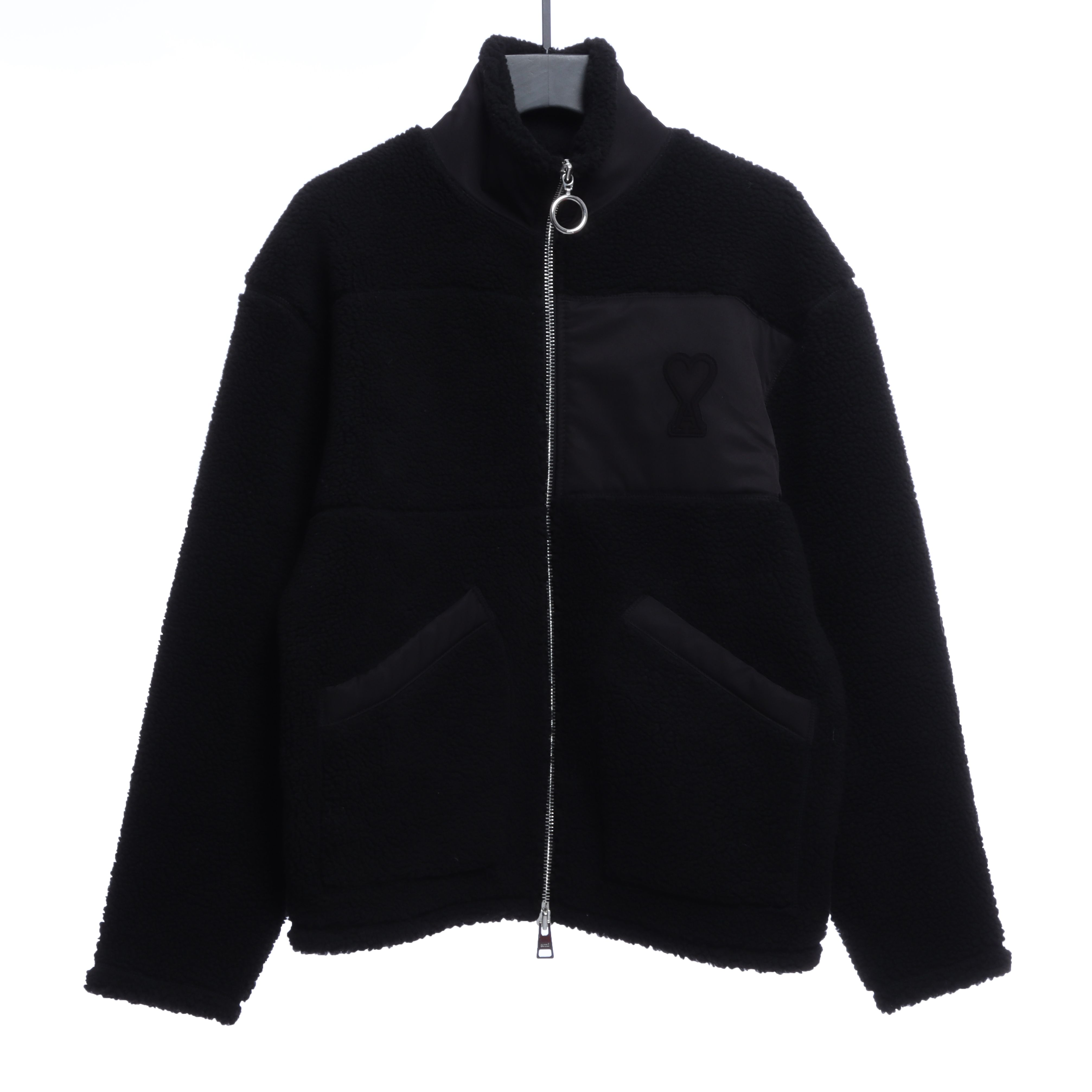 AM1 three-dimensional embossed stitching sherpa jacket