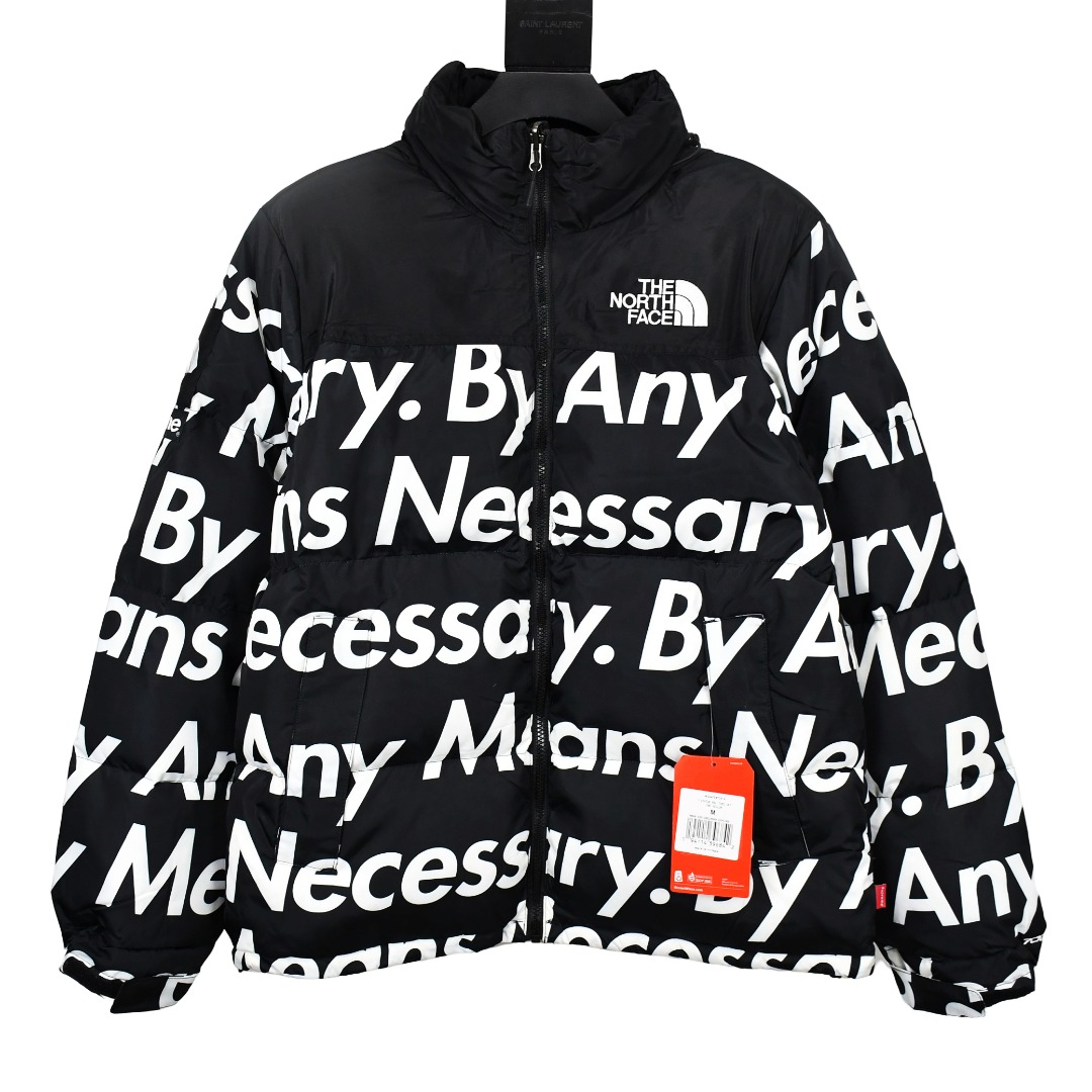 Sup*e x the north face tnf 15fw by any means down jacket