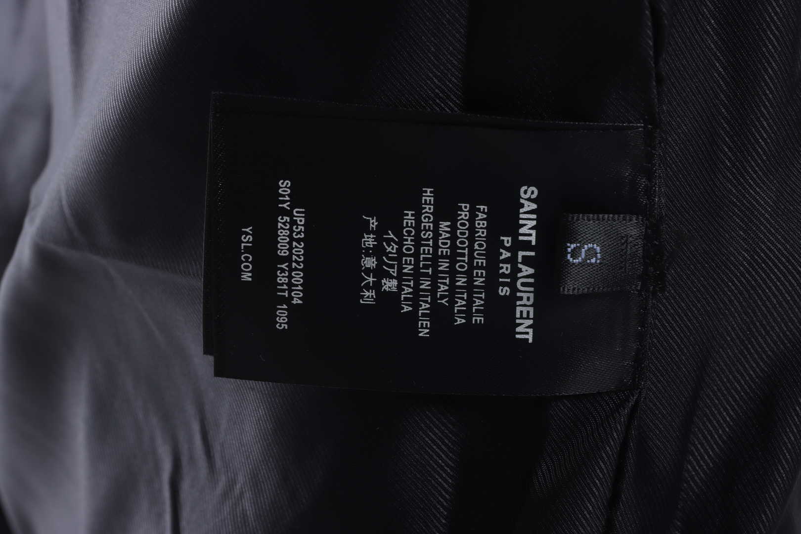 SLP Saint Laur Classic Leather Baseball Jersey