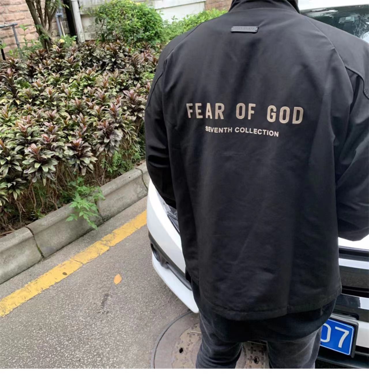 FOG Season 7 Mainline Flocked Coach Jacket