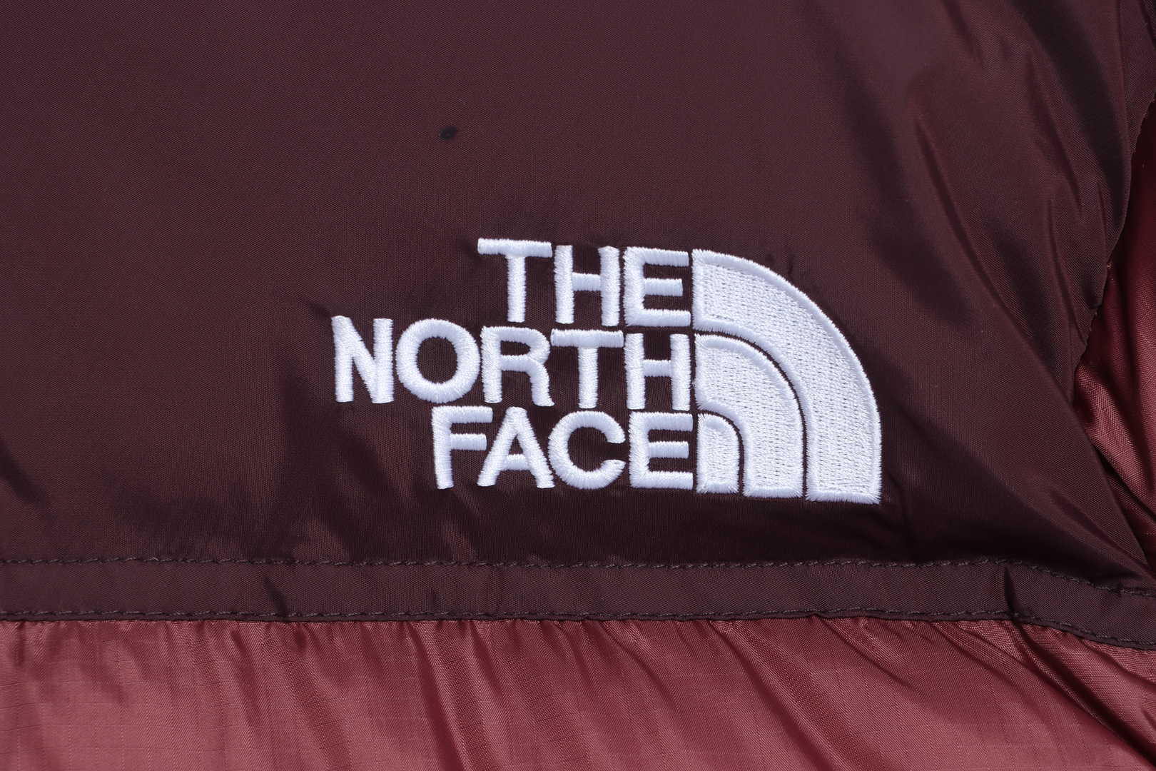 The North Face 96 red-brown down jacket