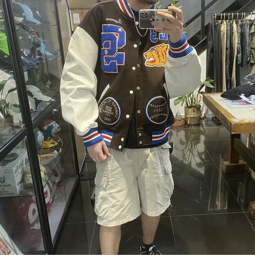 Suprem3 Tiger Varsity Jacket 2023