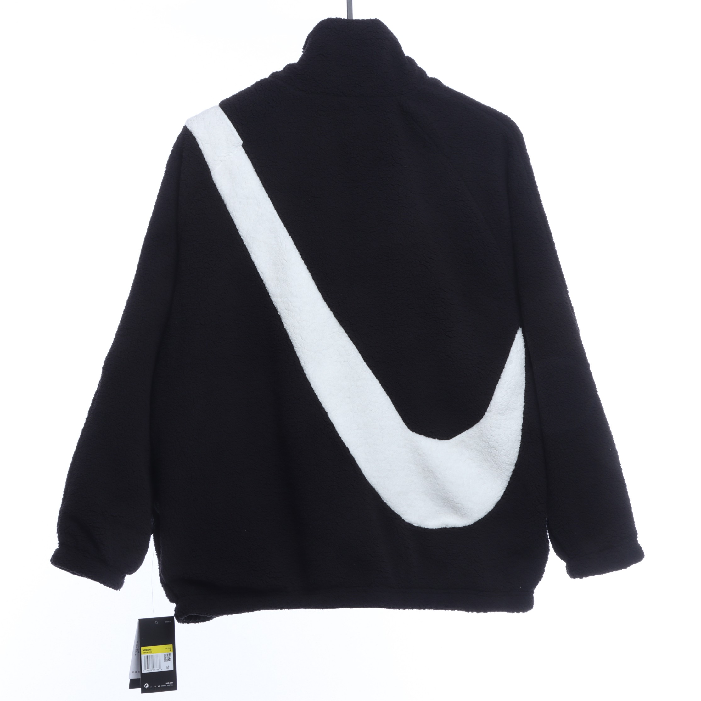 Nk Vertical Hook Reversible Sherpa Cashmere Jacket