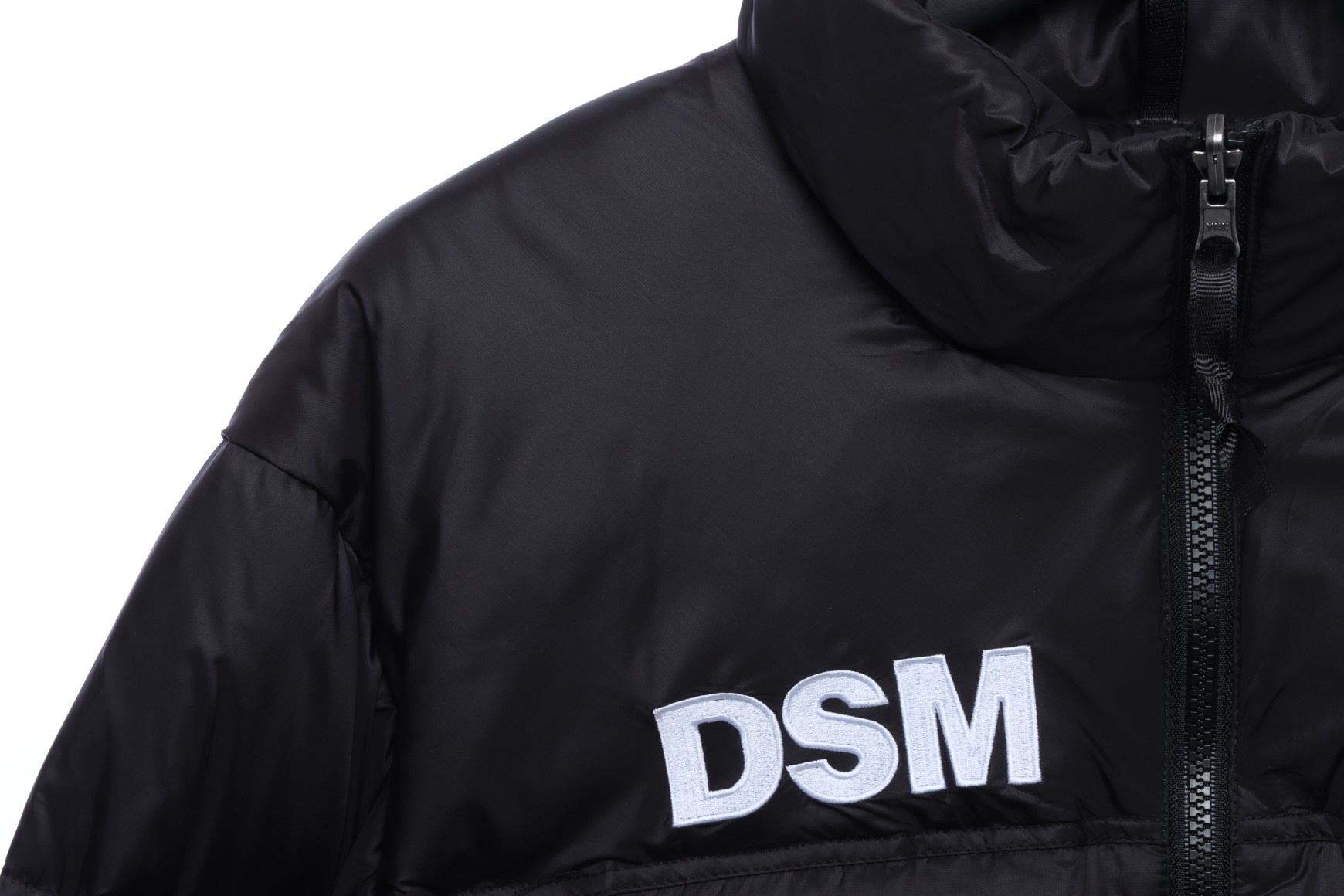 TNFxDSM 15th Anniversary Limited Fashion Zipper Stand Collar Joint Down Jacket