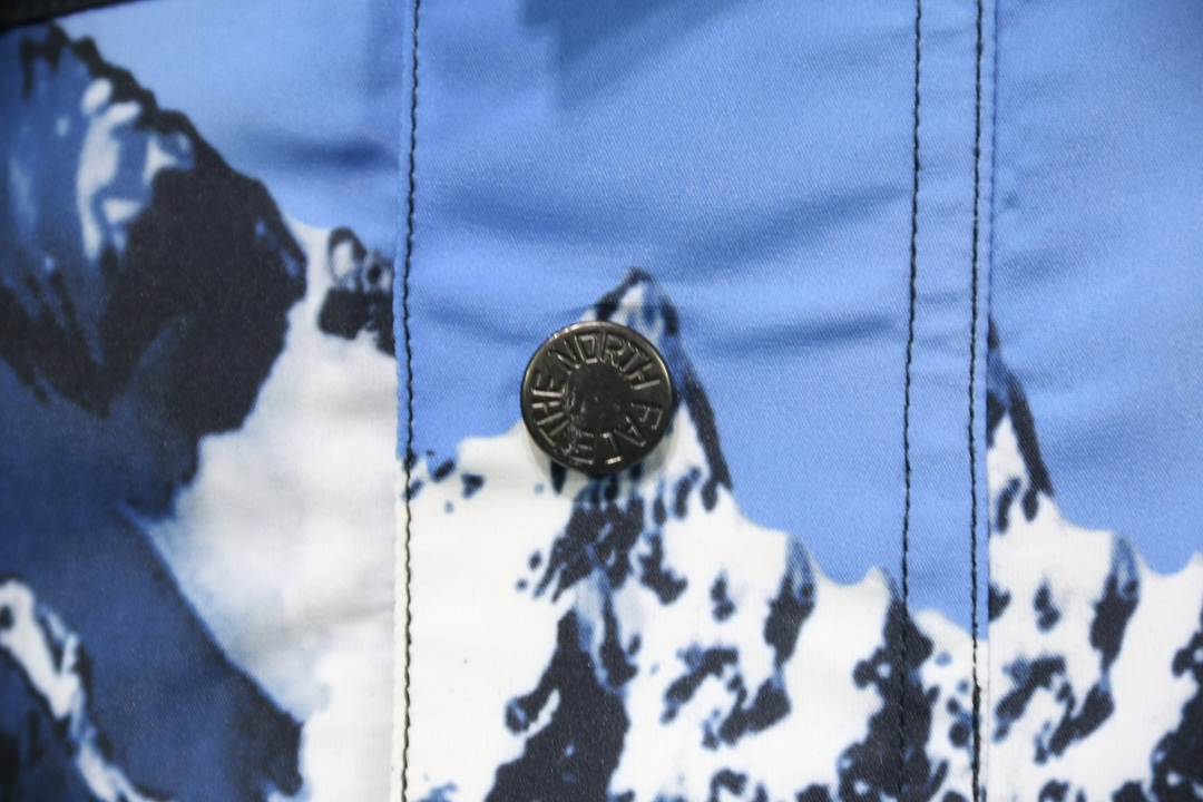 Suprem3 The North Face Mountain Parka Blue/White