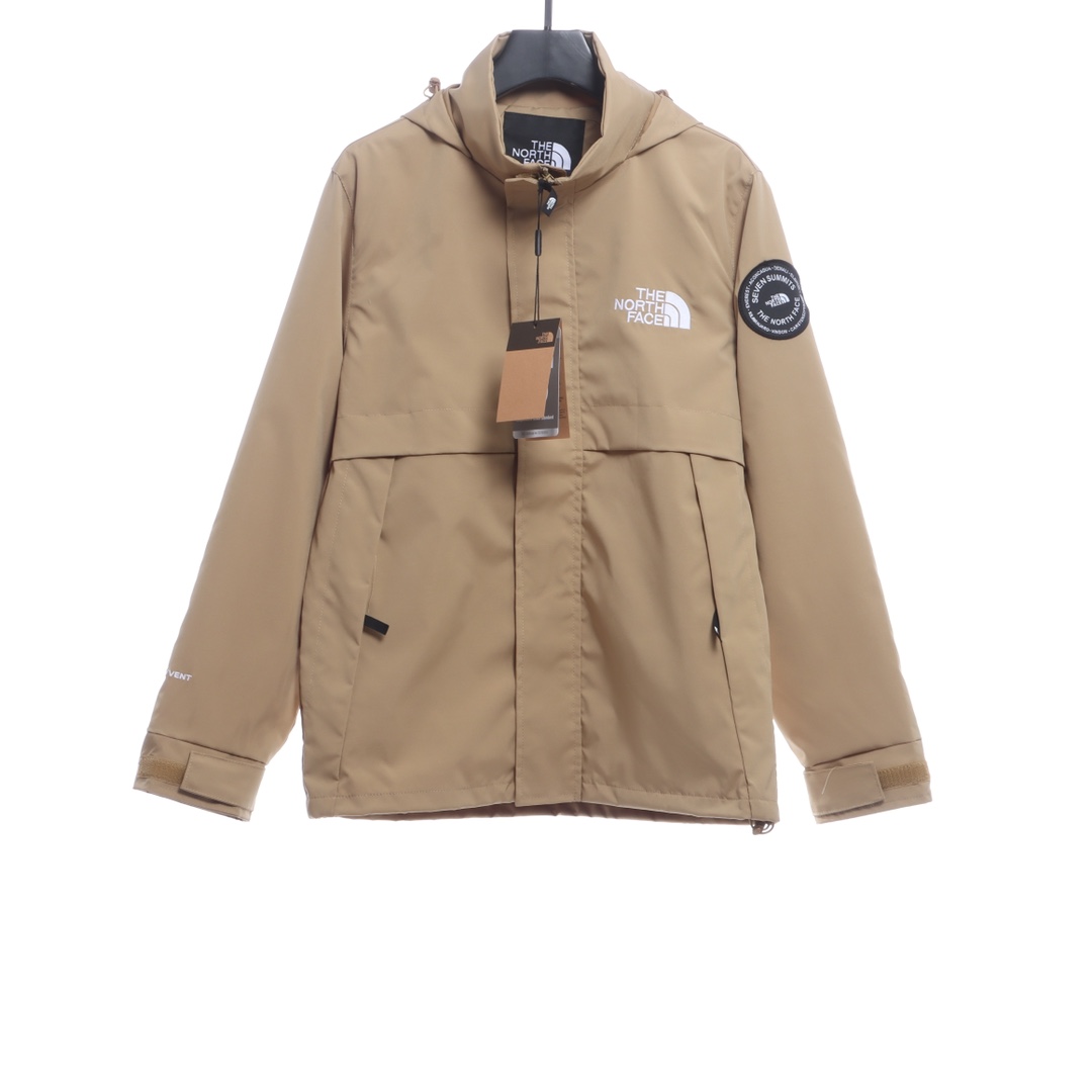 The North Face Sleeve Logo Embroidered Tech Jacket