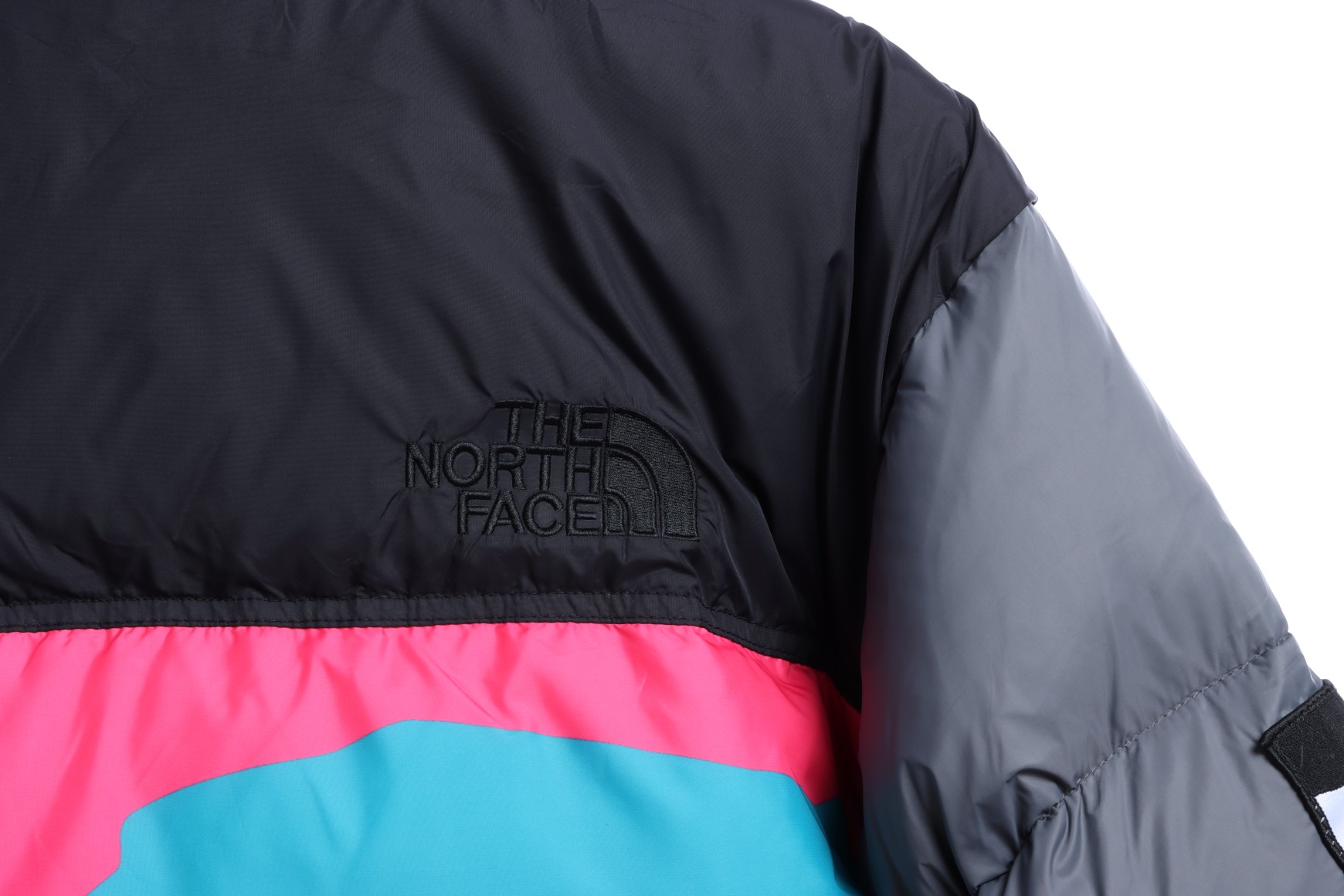 The North face colorful snow mountain print down jacket 2021