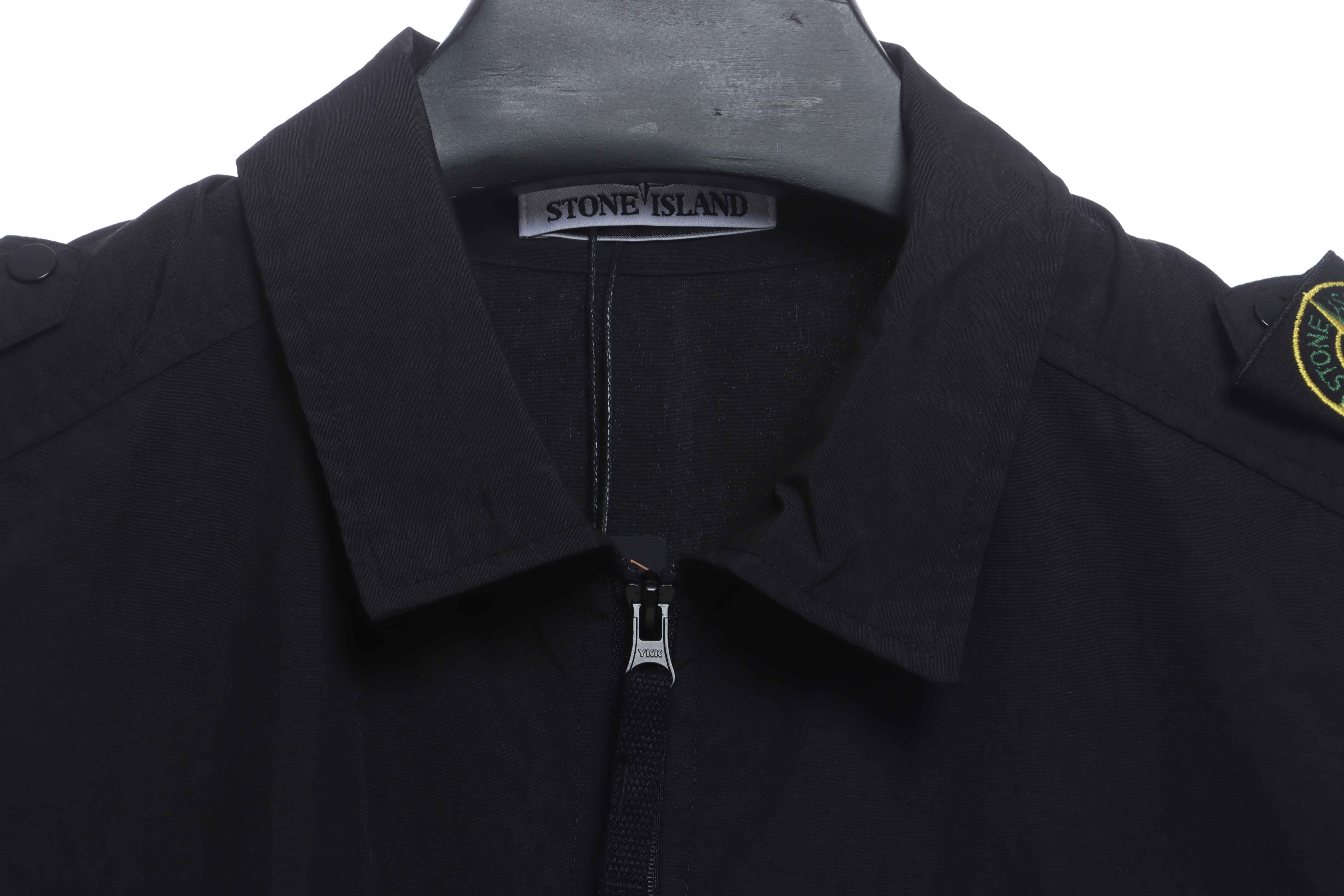 Stone Island Shoulder logo nylon tooling jacket