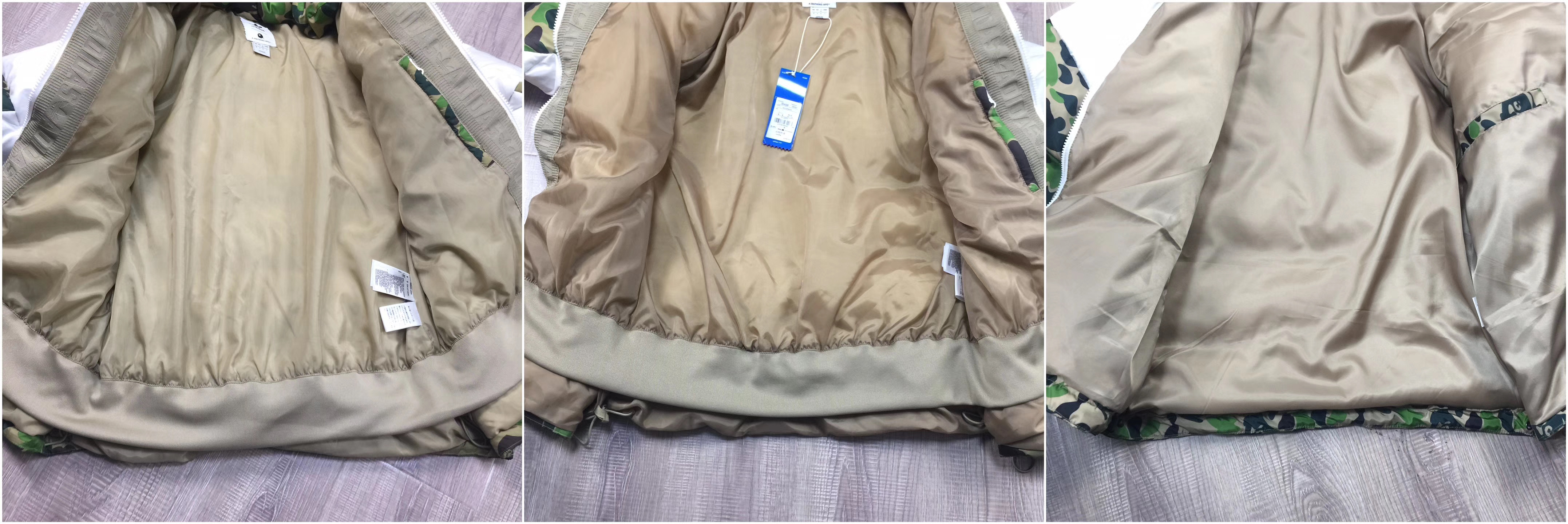 bape a bathing ape x Ad*s down jacket