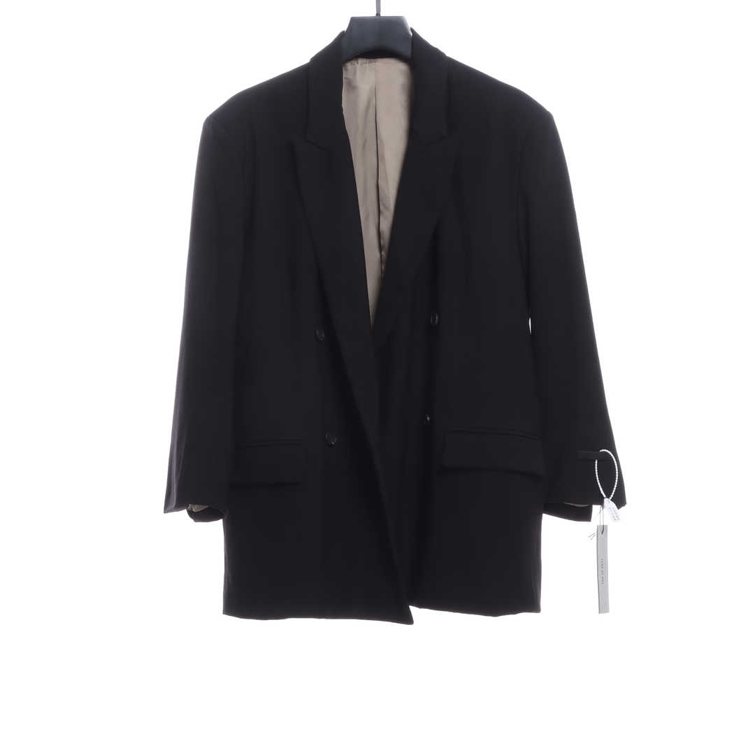 2022 Fear of God FOG season 7 main line solid color double-breasted suit suit jacket