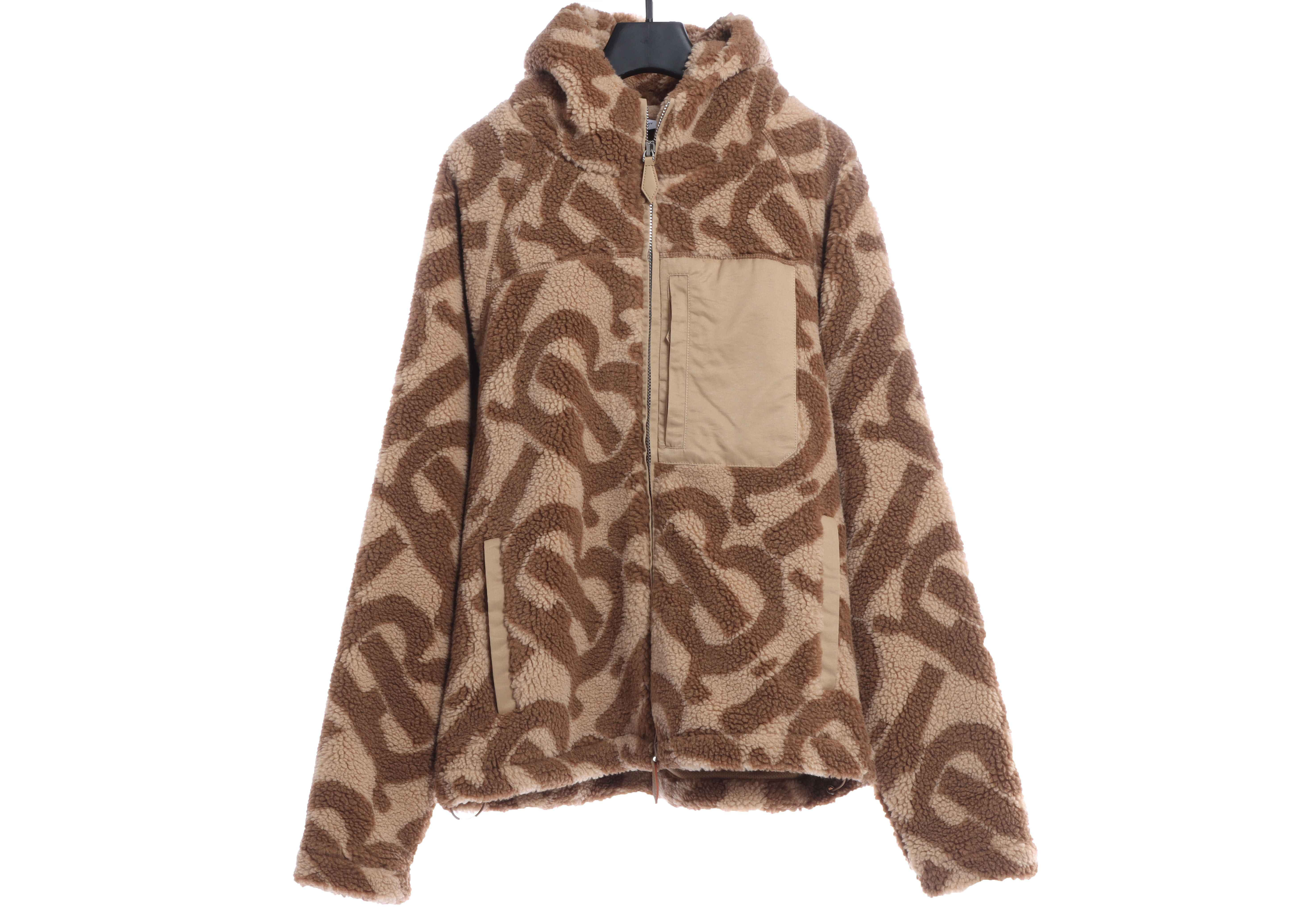 BBy Teddy Sherpa Print Zipper Jacket 2022