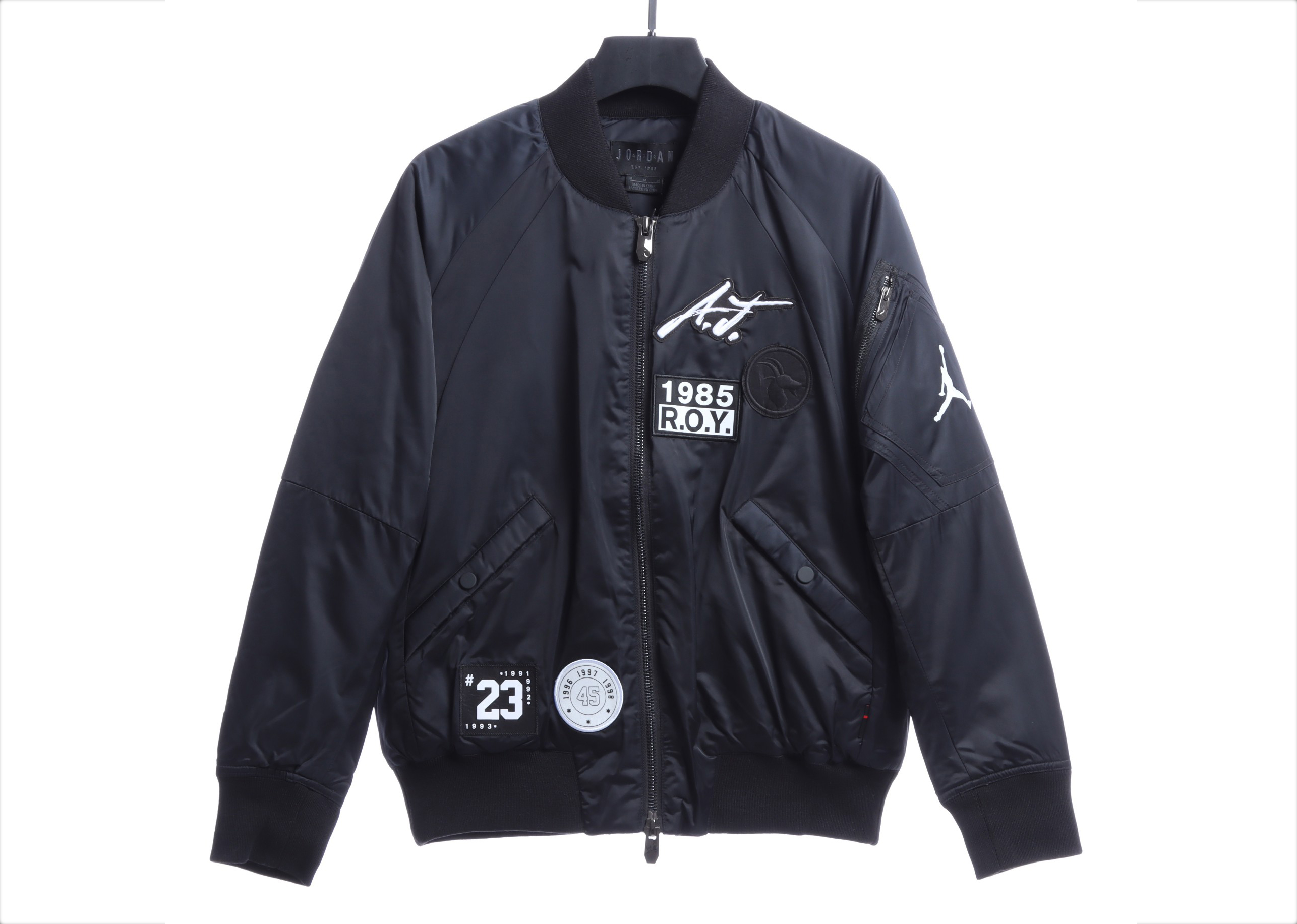 AJ 1985 baseball uniform flight jacket Jordan cotton coat