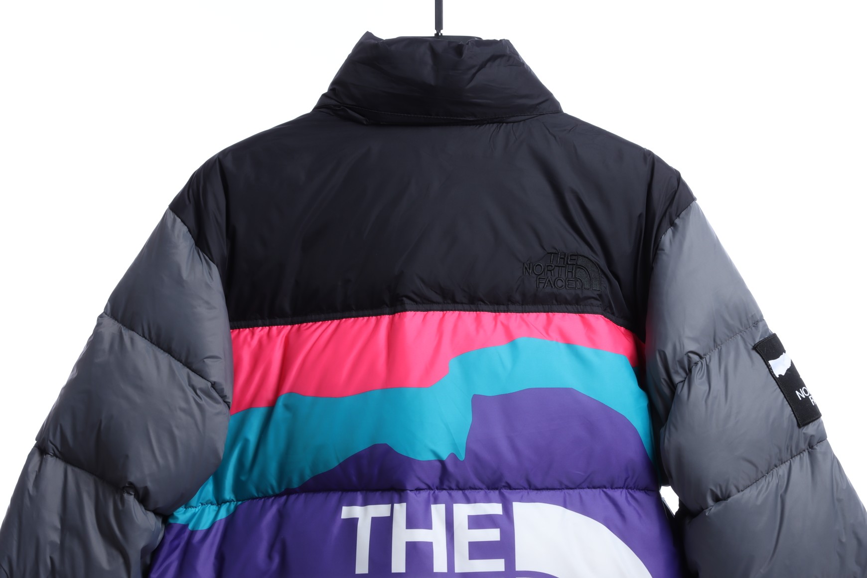 The North face colorful snow mountain print down jacket 2021