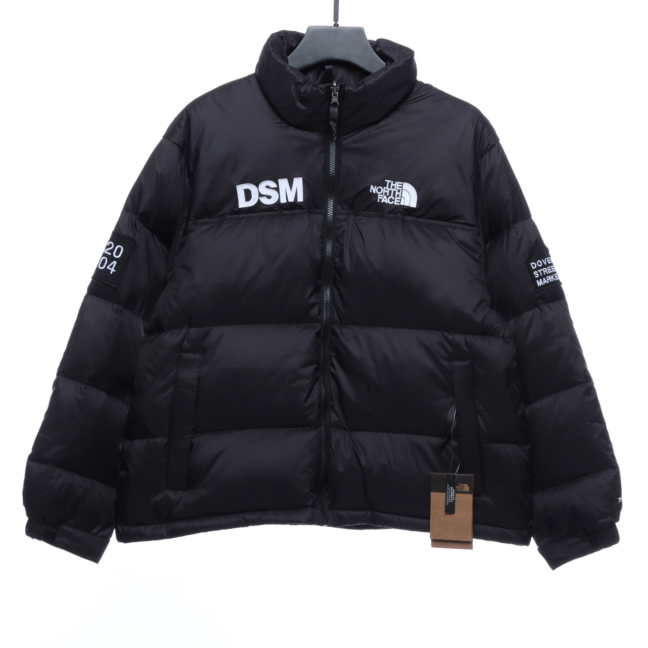 TNFxDSM 15th Anniversary Limited Fashion Zipper Stand Collar Joint Down Jacket