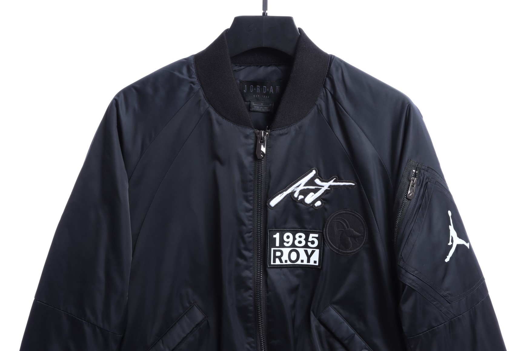 AJ 1985 baseball uniform flight jacket Jordan cotton coat