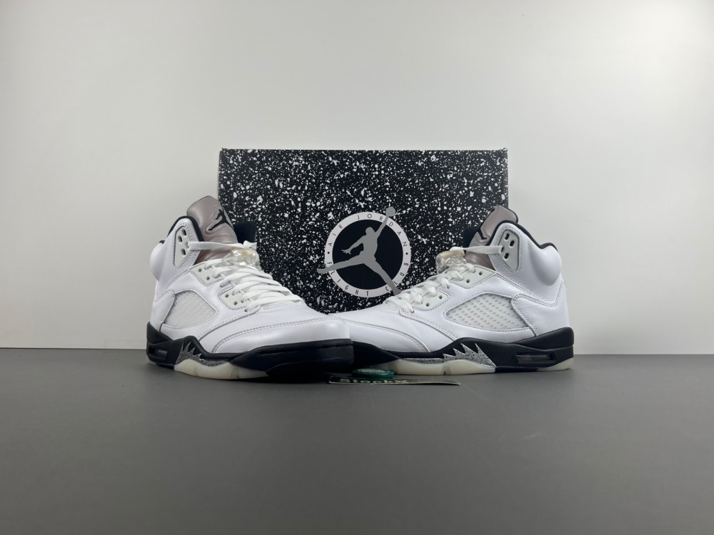 Air Jordan 5 Retro _White and Black DD0587-110