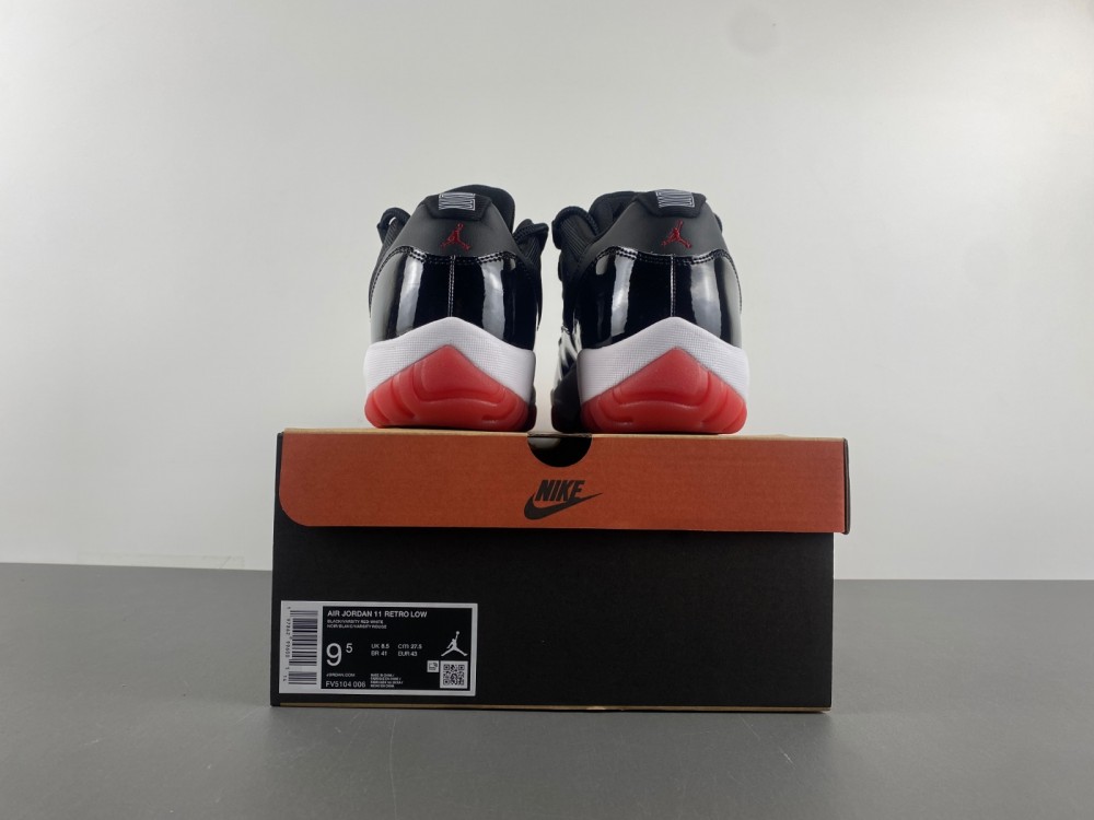 Air Jordan 11 Low “Bred” FV5104-006