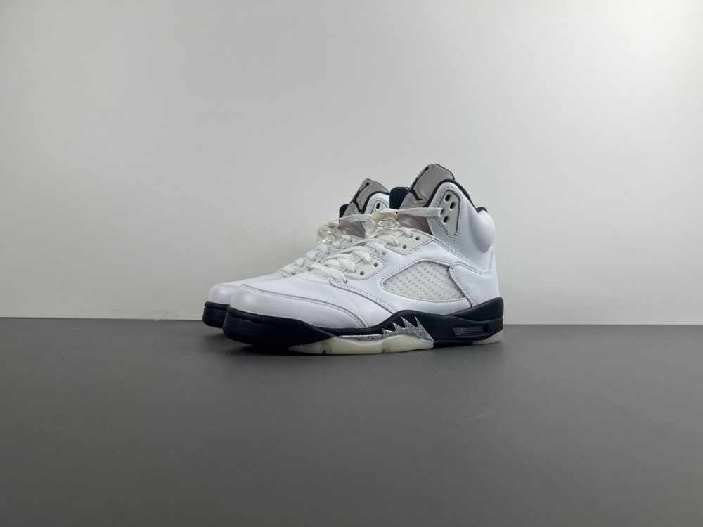 Air Jordan 5 Retro _White and Black DD0587-110