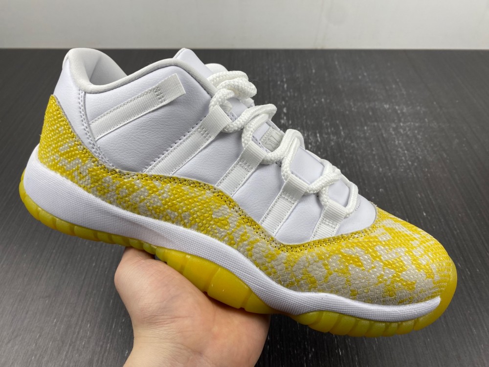 Air Jordan 11 Low WMNS “Yellow Snakeskin”AH7860-107