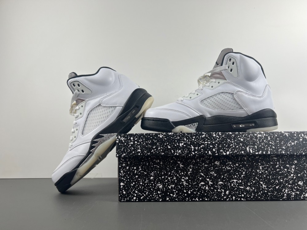 Air Jordan 5 Retro _White and Black DD0587-110