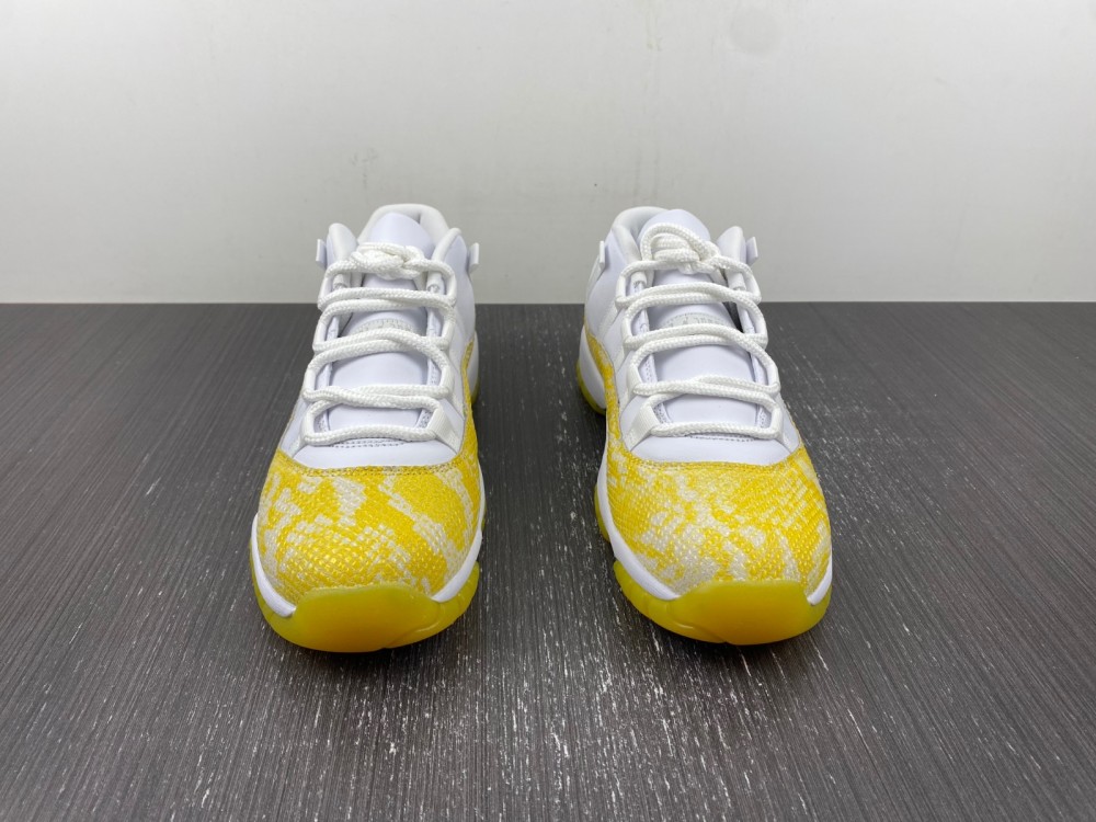 Air Jordan 11 Low WMNS “Yellow Snakeskin”AH7860-107