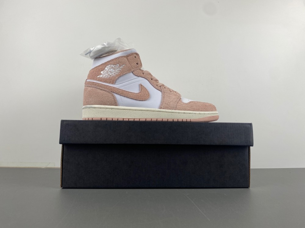 AIR JORDAN 1 MID SE "LEGEND PINK" GS SHOES FN7432-161