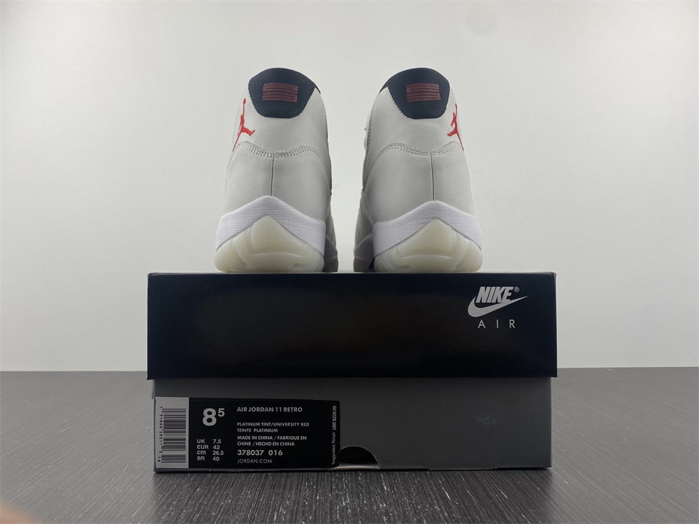 Air Jordan 11 “Platinum Tint”378037-016