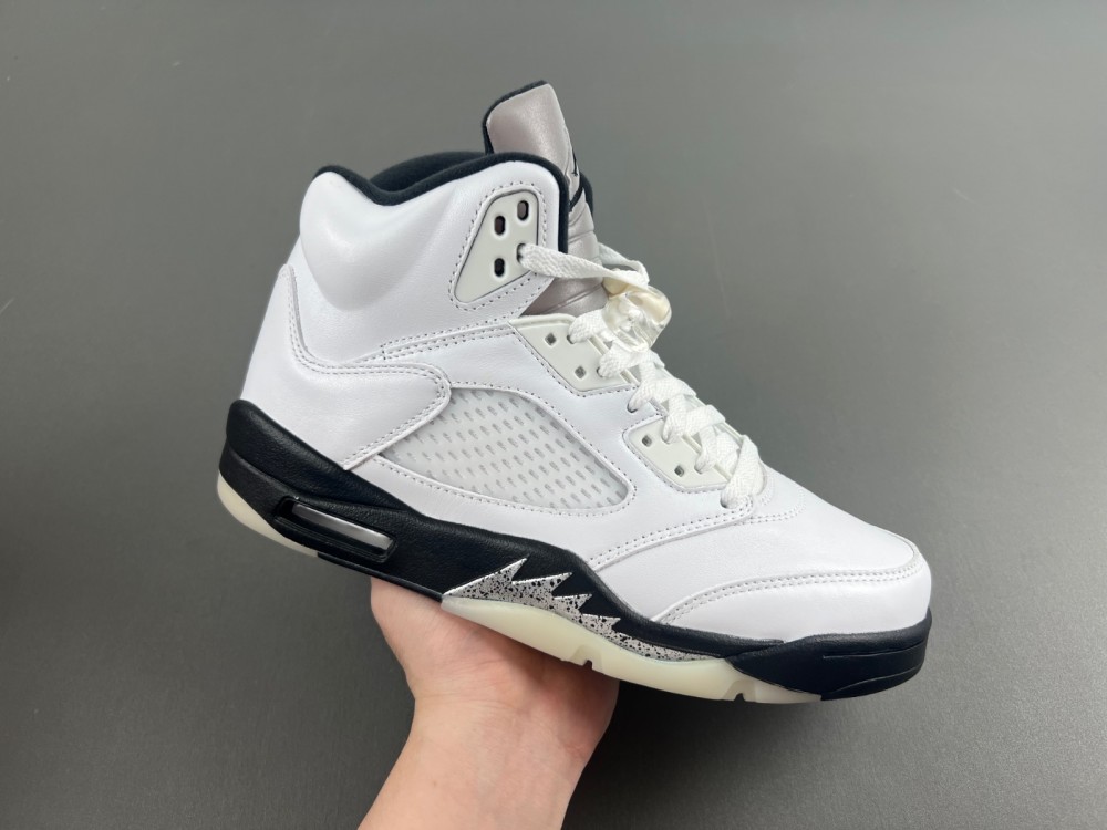 Air Jordan 5 Retro _White and Black DD0587-110