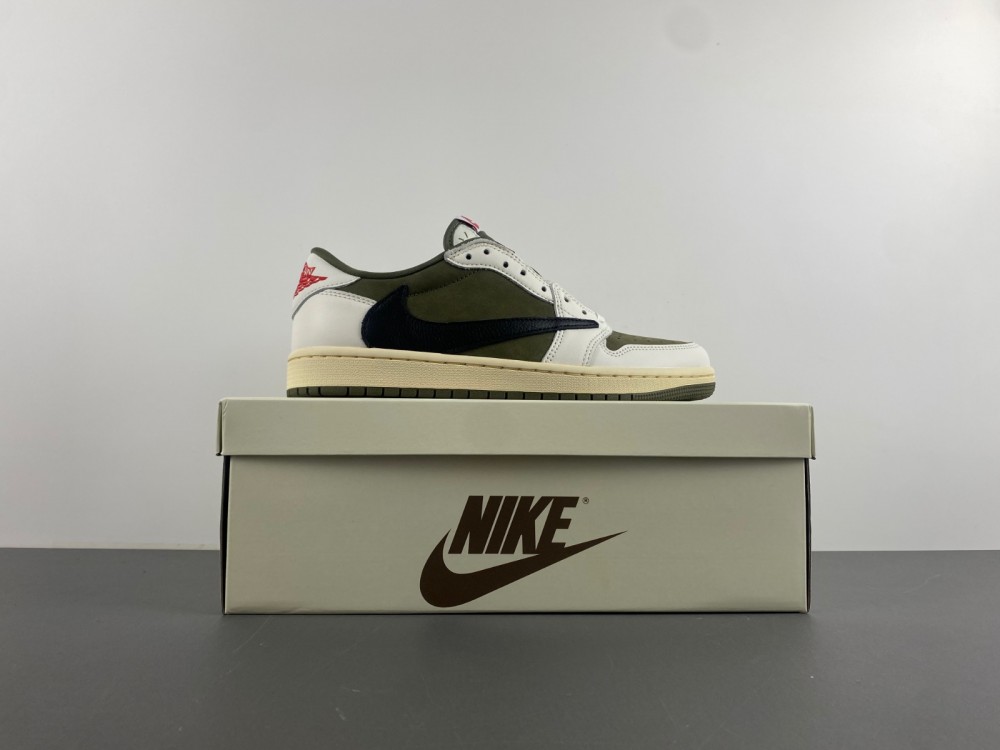 Jordan 1 Retro Low OG SP Travis Scott Medium Olive DM7866-200