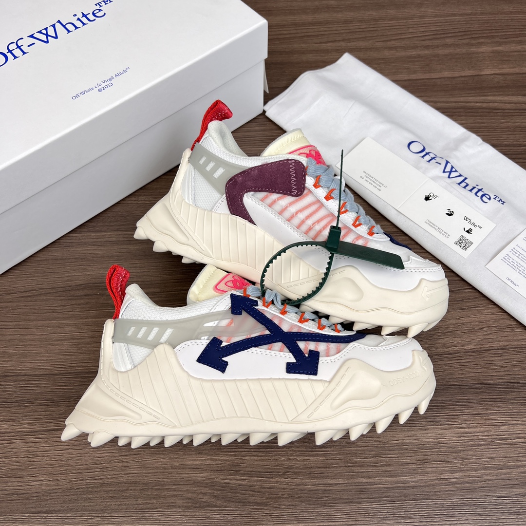 Off-White Odsy 1000 Cream White Blue