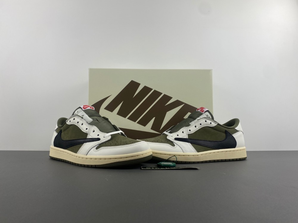 Jordan 1 Retro Low OG SP Travis Scott Medium Olive DM7866-200