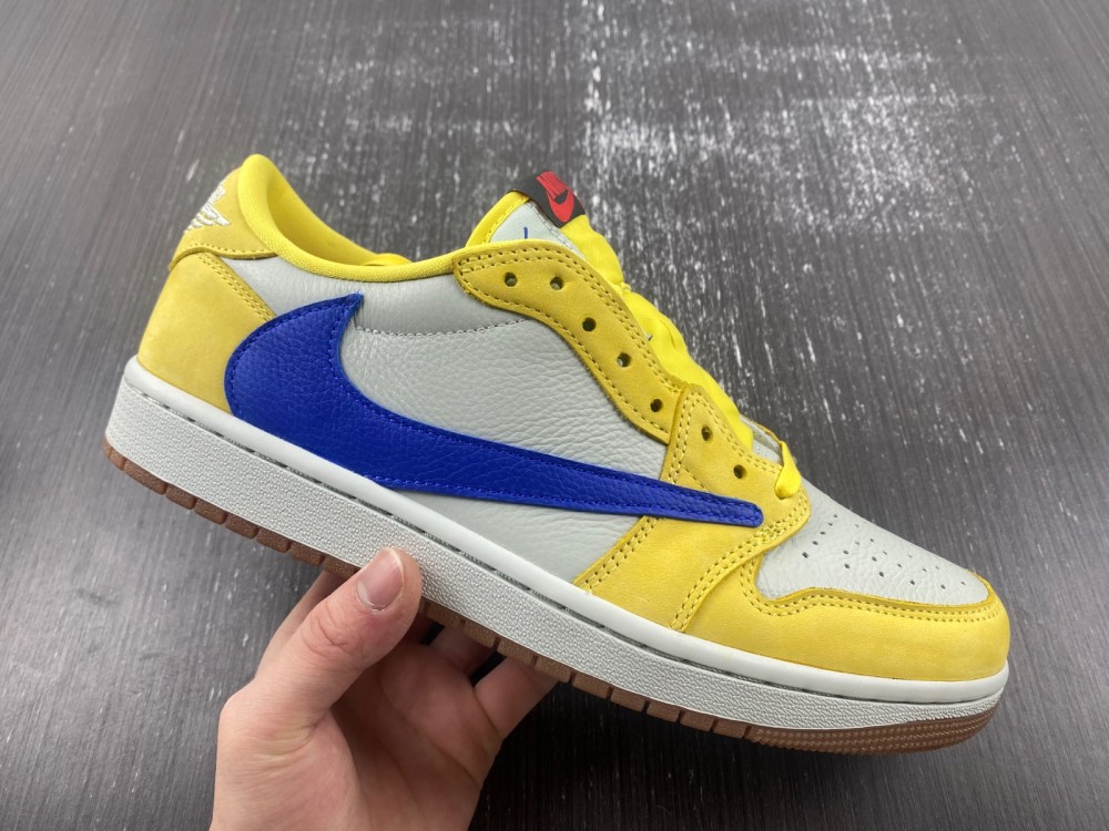 Travis Scott x Air Jordan 1 Low OG “Canary” DZ4137-700