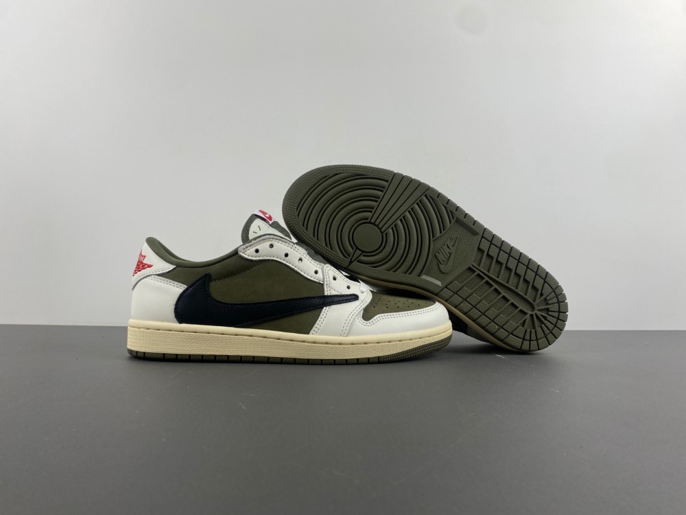 Jordan 1 Retro Low OG SP Travis Scott Medium Olive DM7866-200