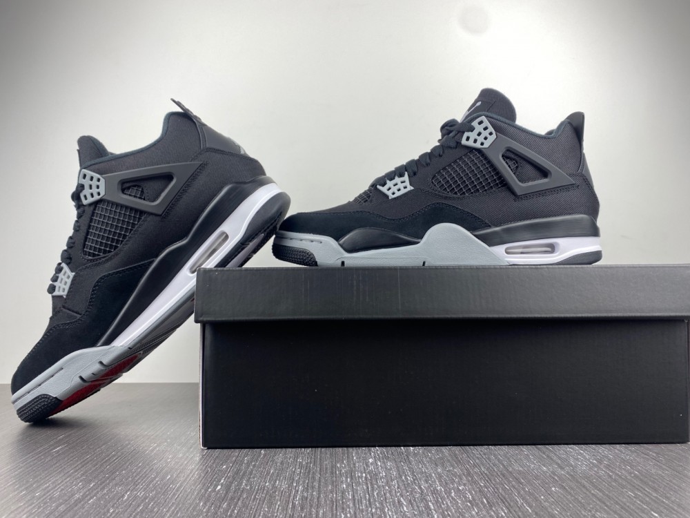 Jordan 4 Retro SE Black Canvas DH7138-006