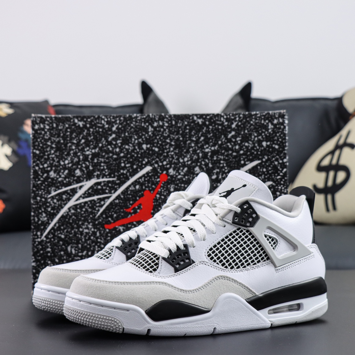 Max US16 Jordan 4 Retro Military Black DH6927-111