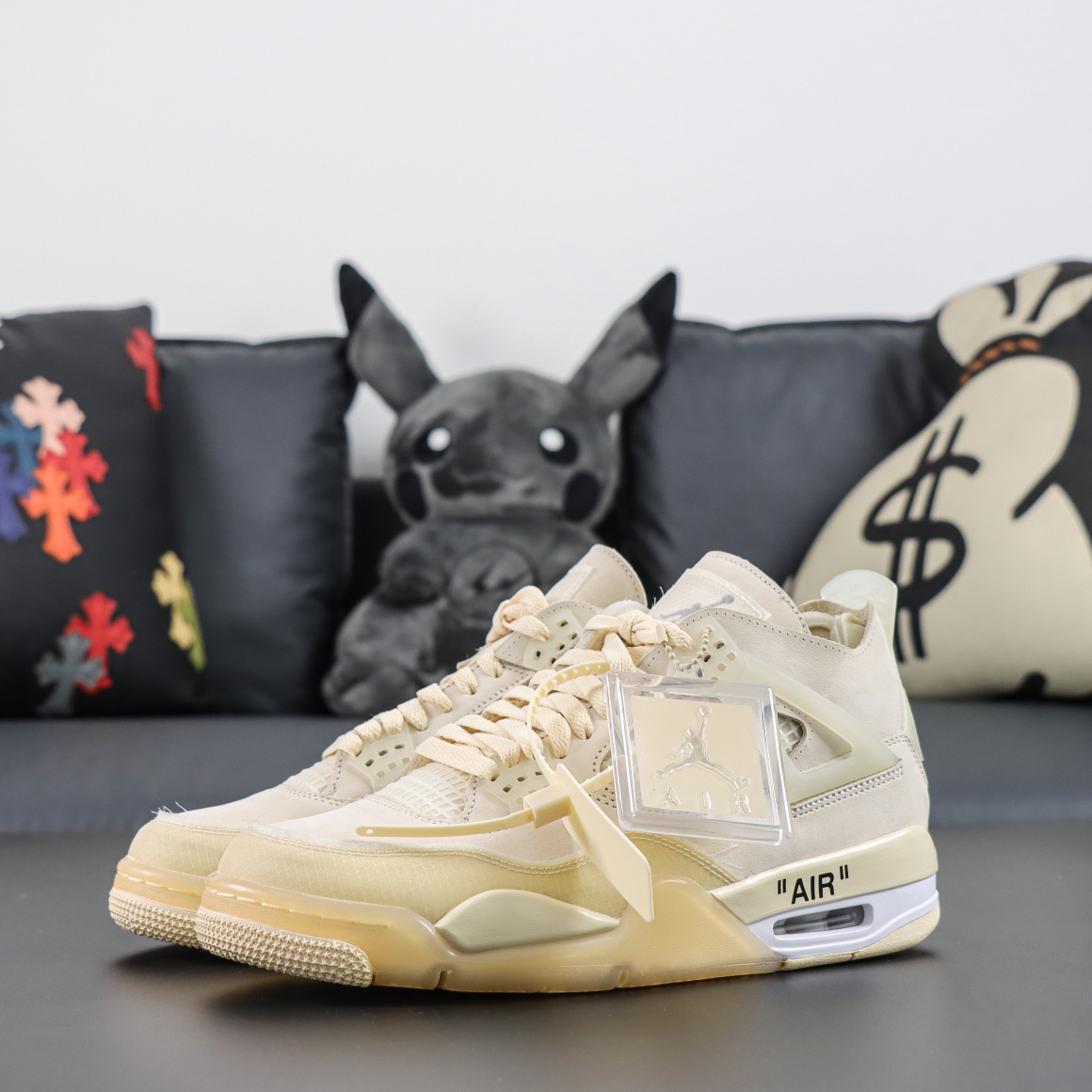 Max US16 Jordan 4 Retro Off-White Sail  CV9388-100