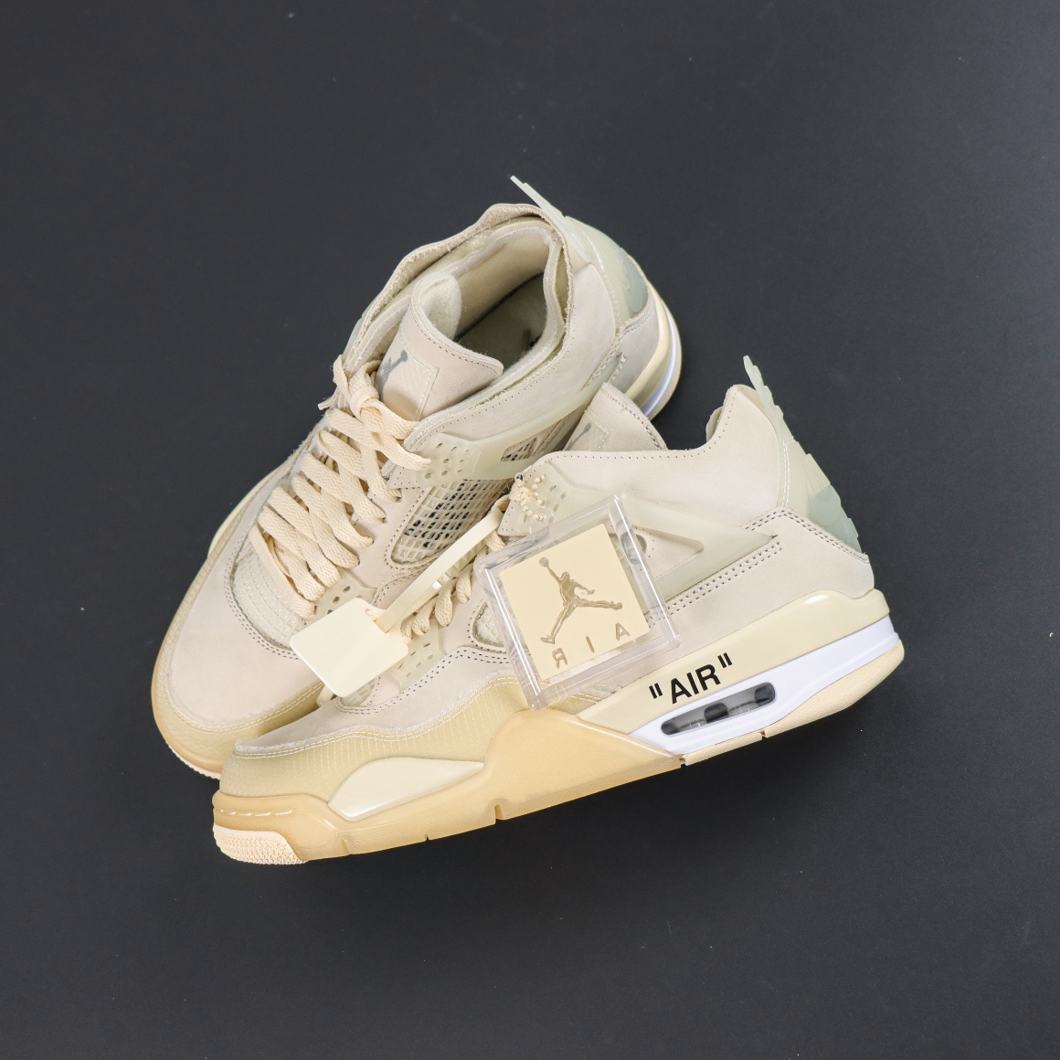 Max US16 Jordan 4 Retro Off-White Sail  CV9388-100