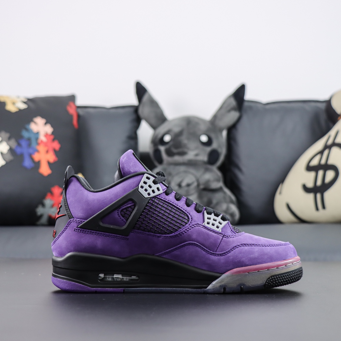 Max US16 Jordan4 Travis Scott Purple (Friends and Family)  766296 LN4