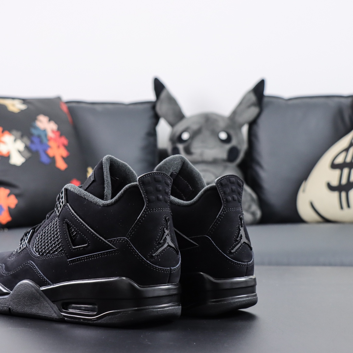 Max US16 Jordan 4 Retro Black Cat CU1110-010