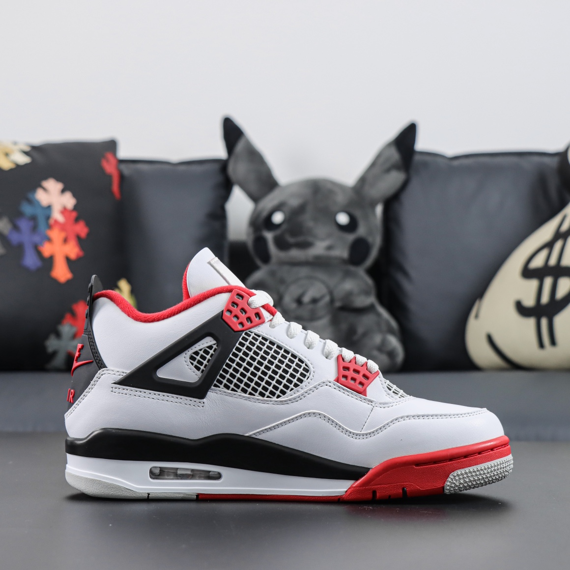 Max US16 Jordan 4 Retro "Fire Red  DC7770-160