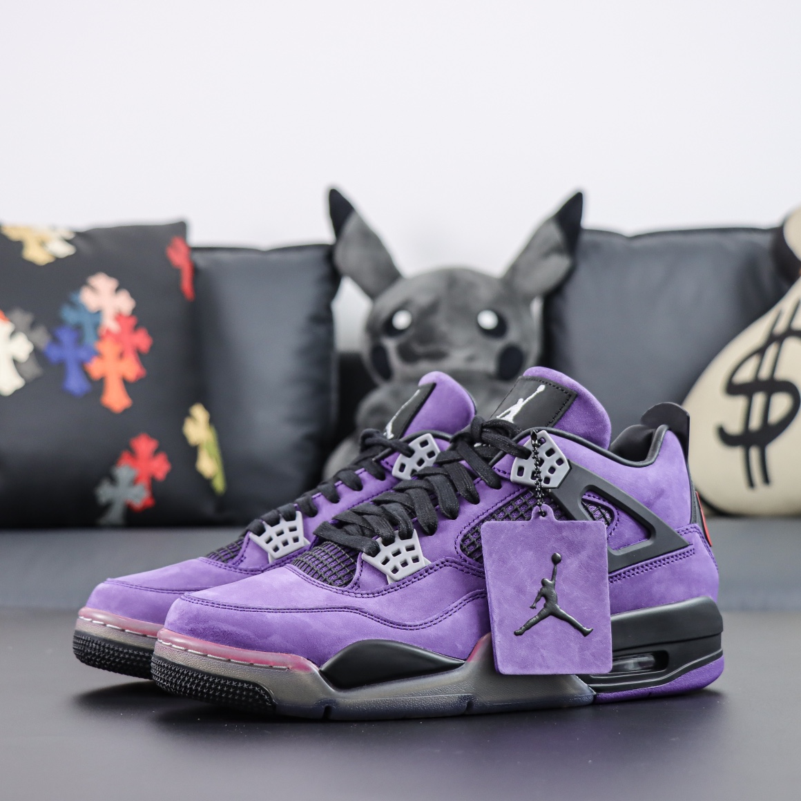 Max US16 Jordan4 Travis Scott Purple (Friends and Family)  766296 LN4