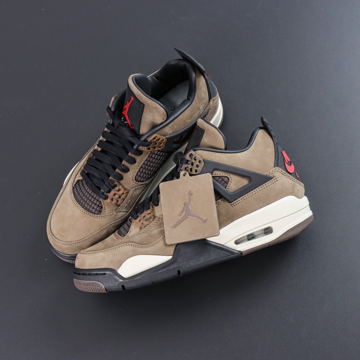 Max US16 Jordan 4 Retro Travis Scott Olive AJ4-882335