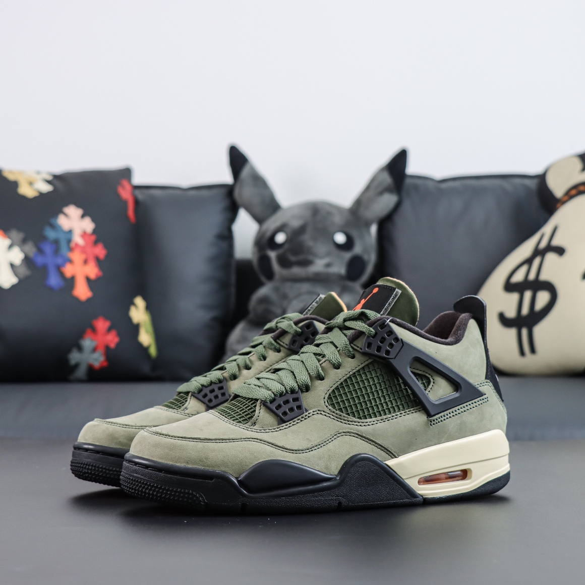 UNDEFEATED x Jordan xAir Jordan 4 Retro ''Green''JBM351-M1